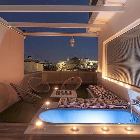 Tiny Central Penthouse, Big Terrace Kalamáta Kültér fotó